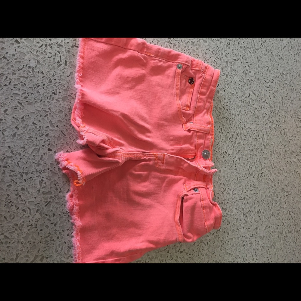 Neon pink Hudson shorts